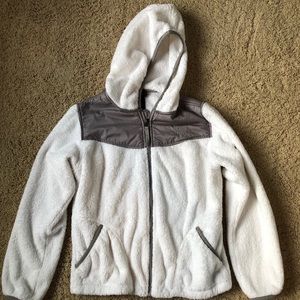 North Face Girl’s Fleece Zip Up Hoodie